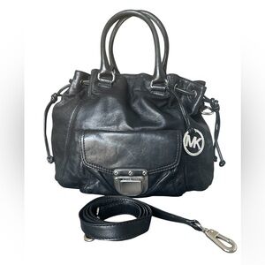 Michael Michael Kors Black Leather Bag